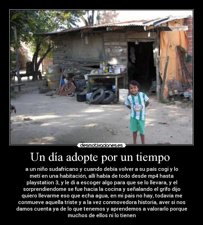 Un día adopte por un tiempo -