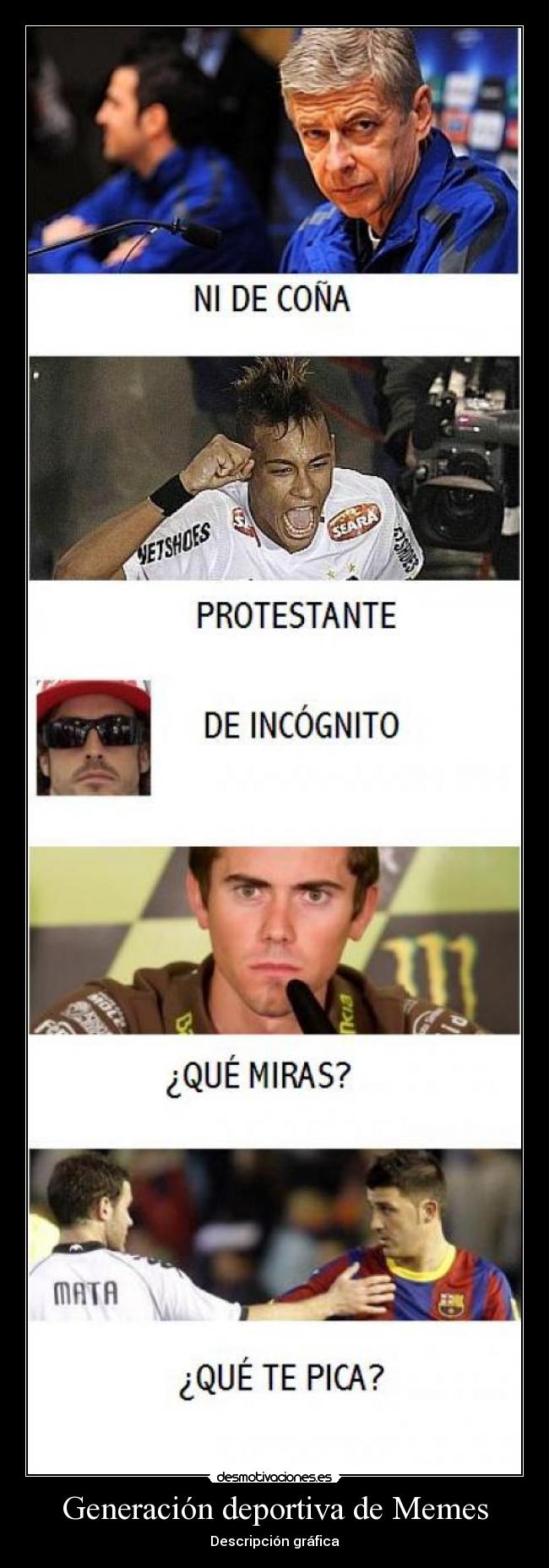 Generación deportiva de Memes - Descripción gráfica