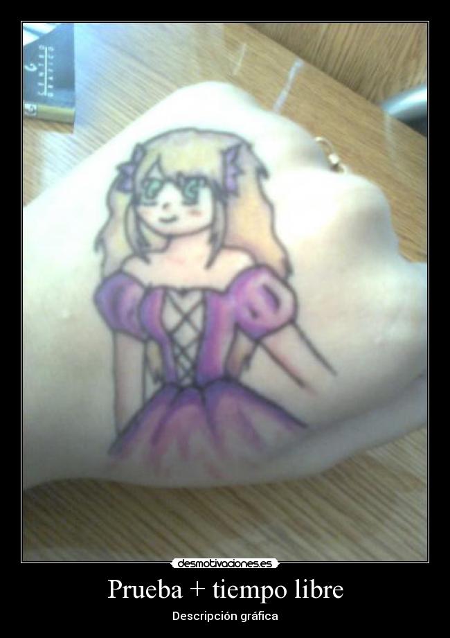 Prueba + tiempo libre - Descripción gráfica