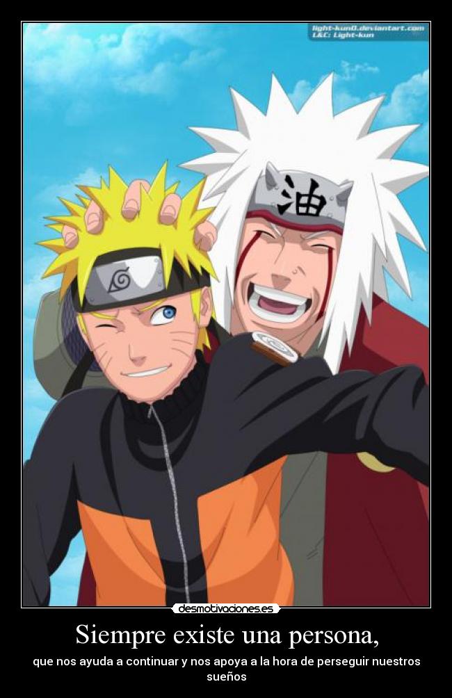 Siempre existe una persona, - 