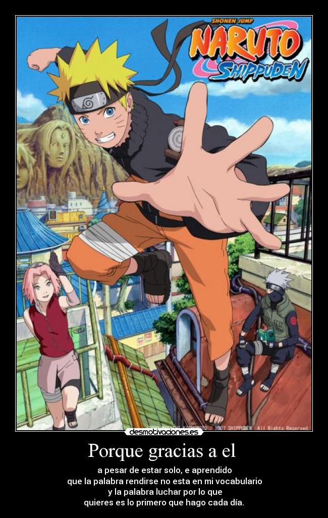 Porque gracias a el -