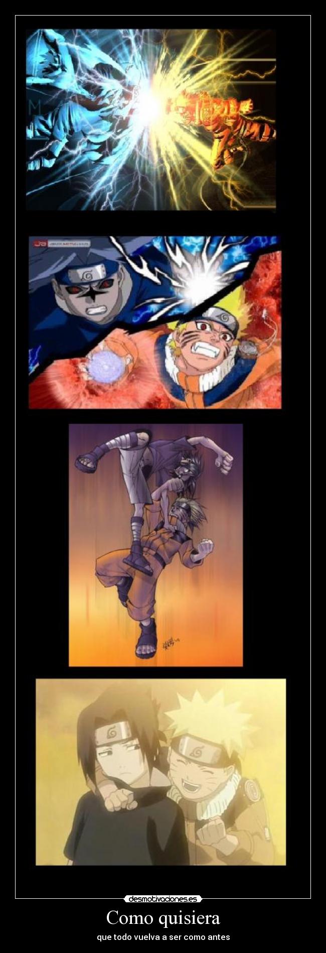 Como quisiera - que todo vuelva a ser como antes