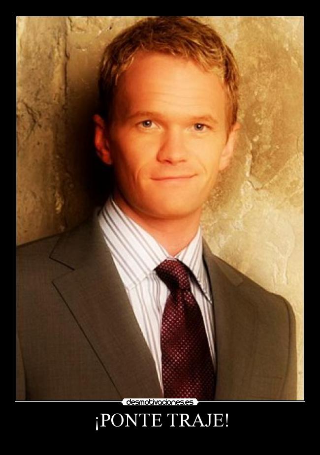 ¡PONTE TRAJE! -