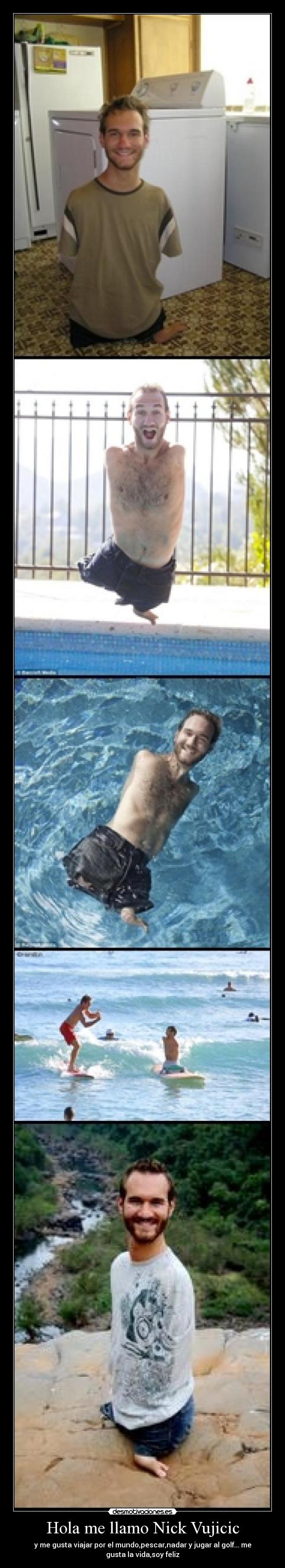Hola me llamo Nick Vujicic - 