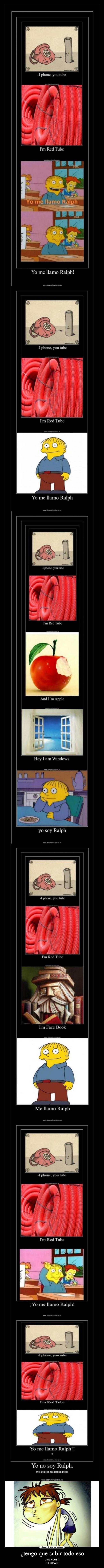 ¿tengo que subir todo eso - 