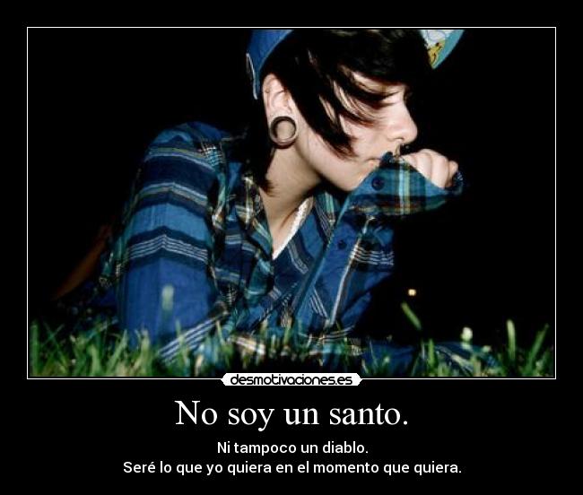 carteles nosersantotampoconiundiabloseryoquerermomentoquerer desmotivaciones