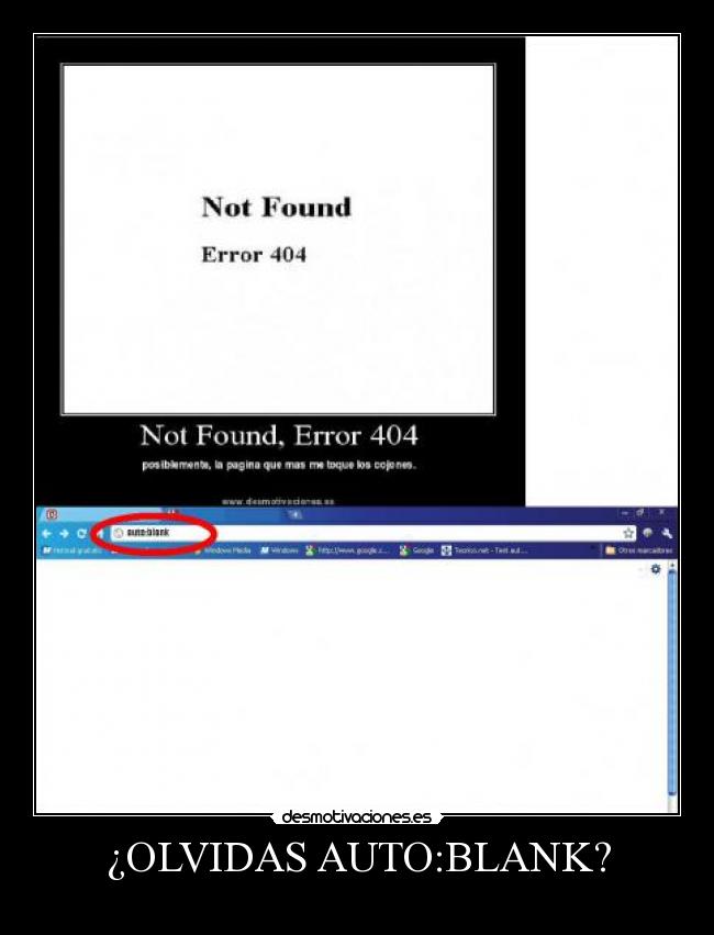 ¿OLVIDAS AUTO:BLANK? -