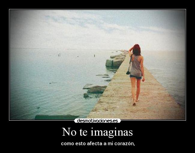 No te imaginas -