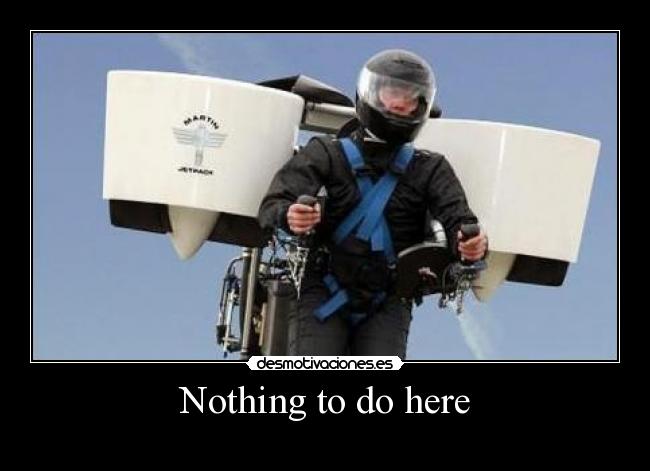 Nothing to do here - 