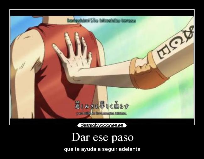 carteles dar ese paso desmotivaciones