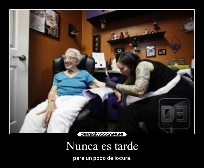 Nunca es tarde - 