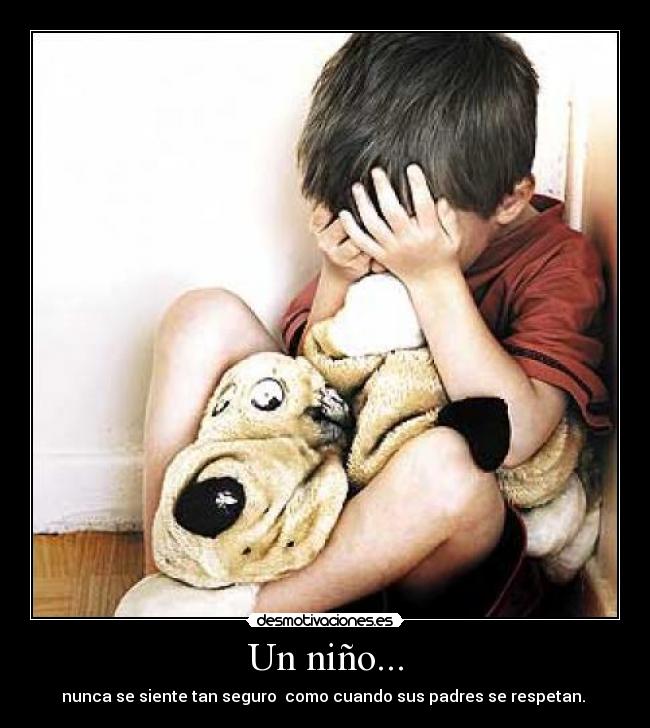 Un niño... -