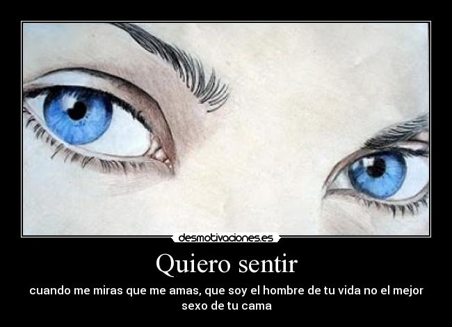 Quiero sentir - 