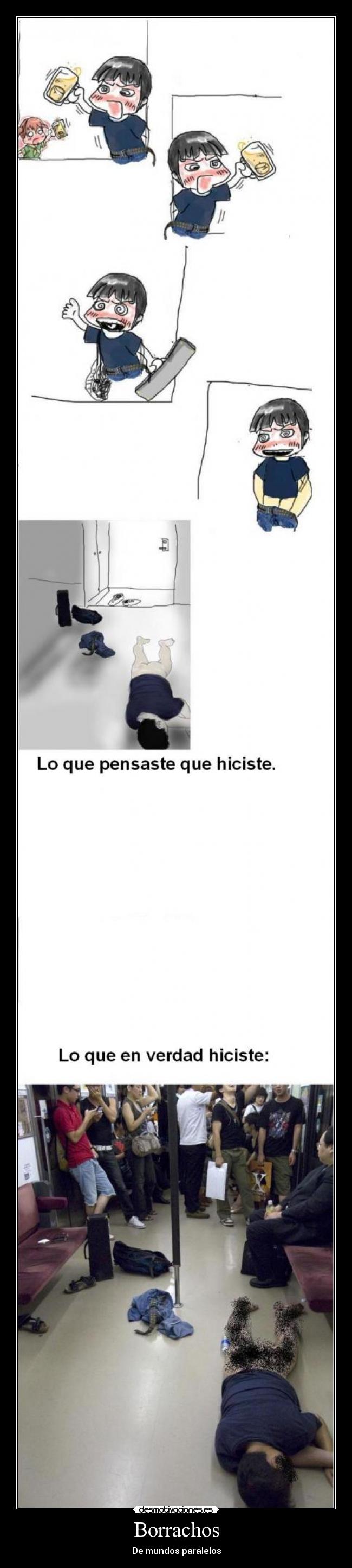 Borrachos - De mundos paralelos