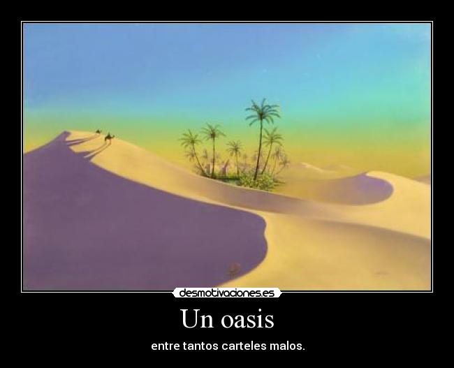 Un oasis - 