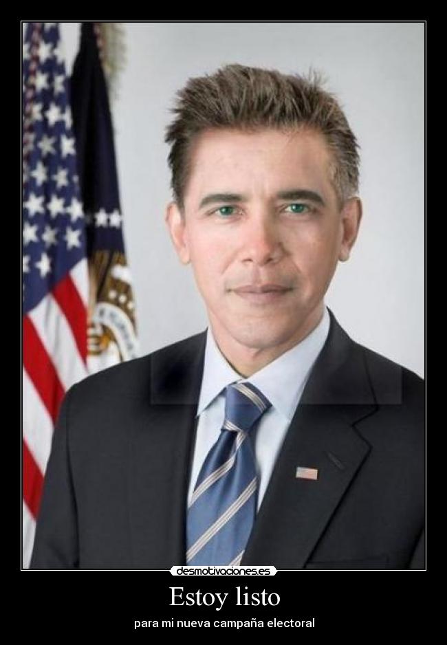 Estoy listo - para mi nueva campaña electoral