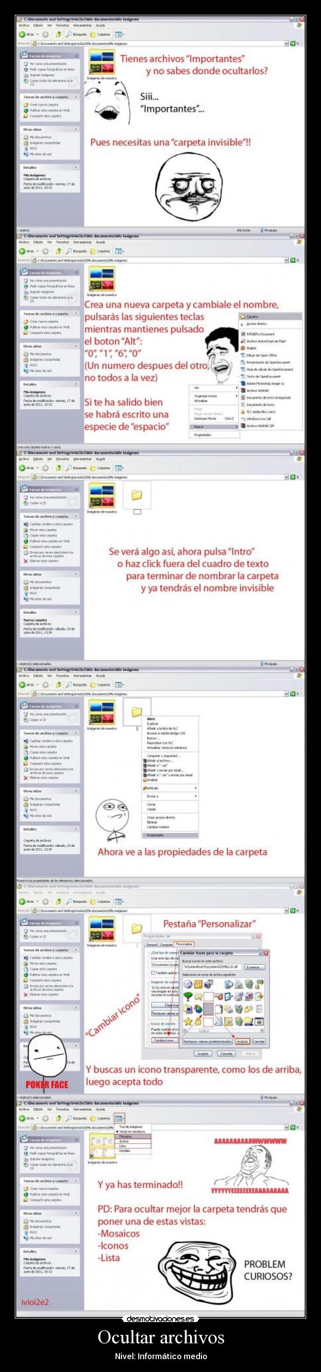 carteles informatica ordenador trollface ivioi2e2 desmotivaciones