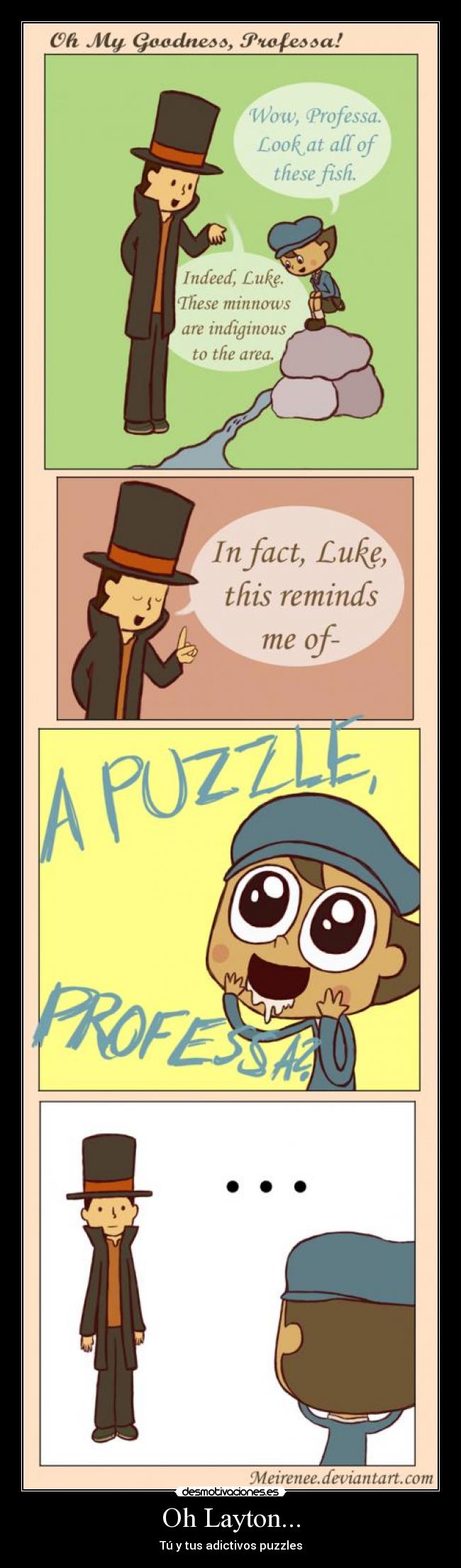 Oh Layton... - Tú y tus adictivos puzzles