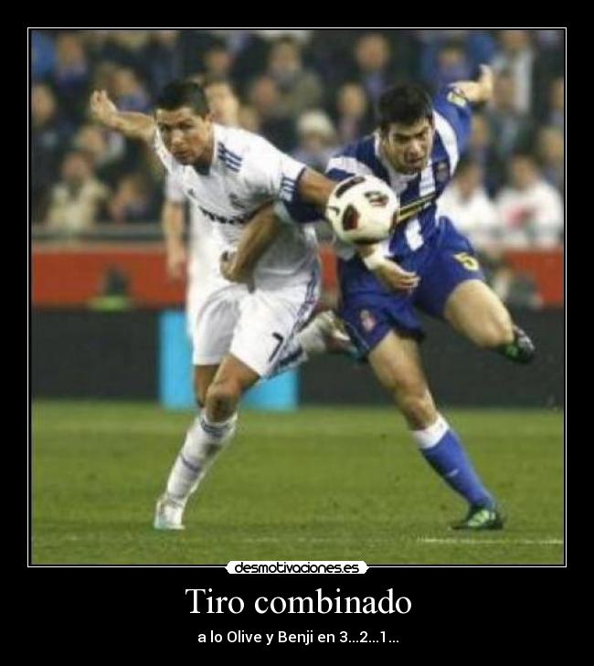 carteles tiro combinado desmotivaciones