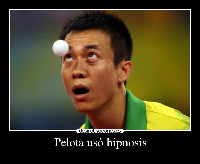 Pelota usó hipnosis -
