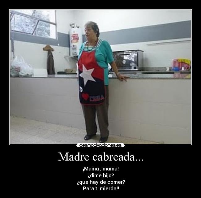 carteles madre madre cabreada desmotivaciones