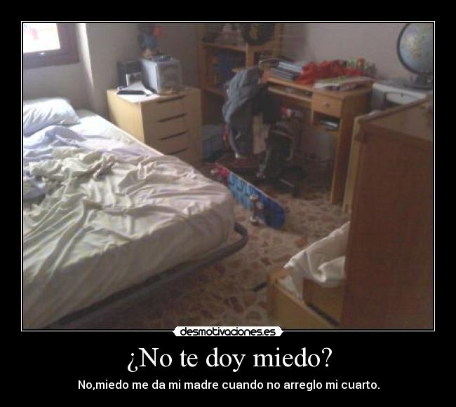 ¿No te doy miedo? - 