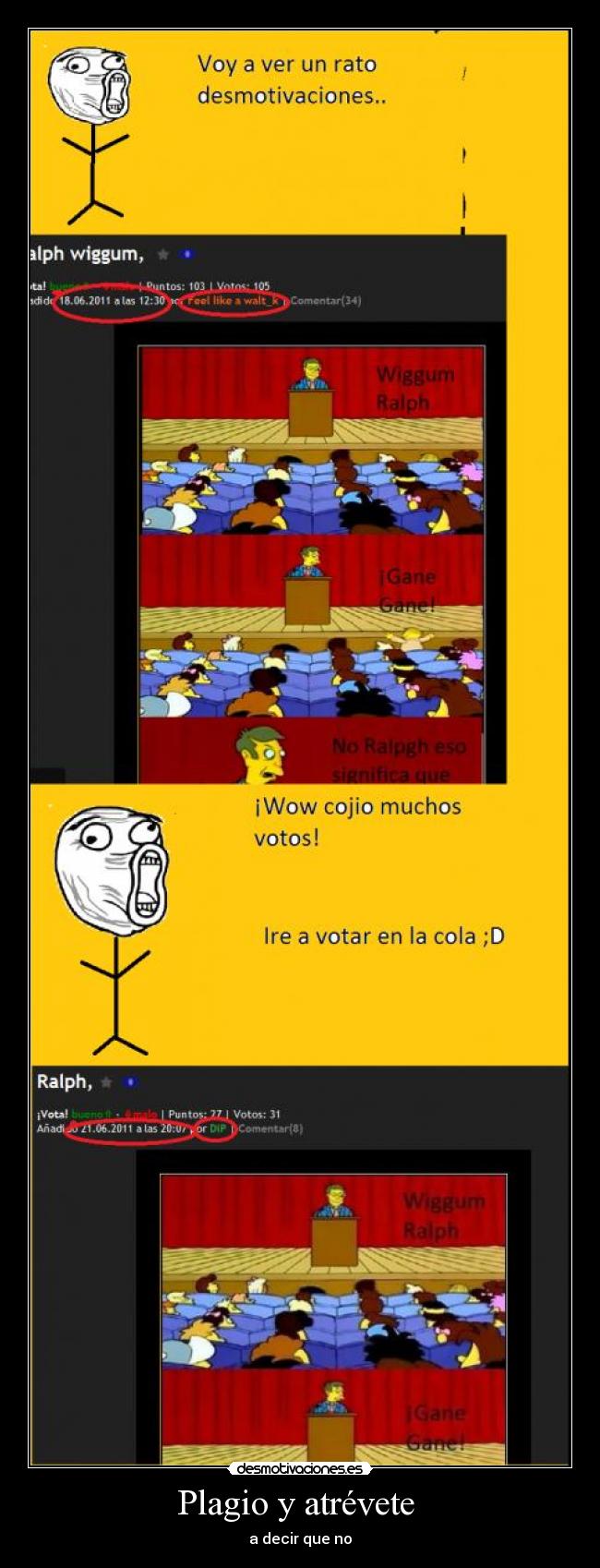 Plagio y atrévete  - 