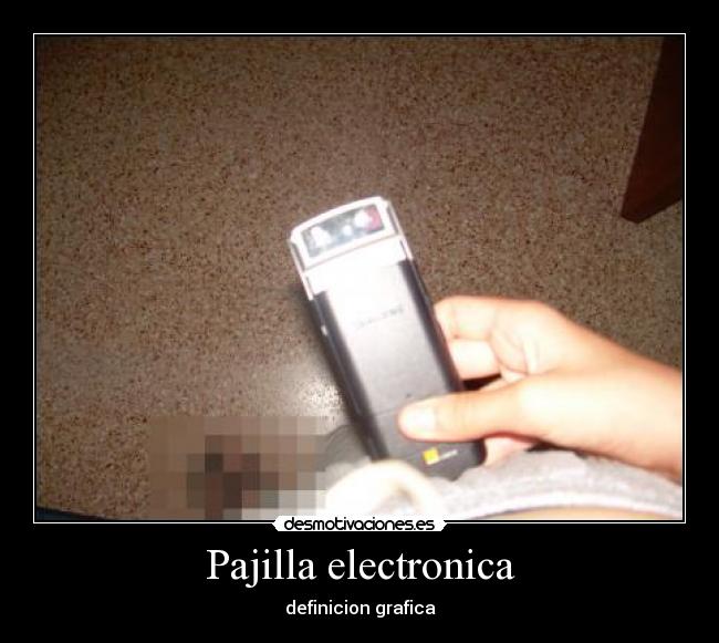 Pajilla electronica -