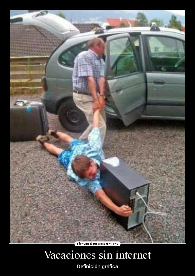 Vacaciones sin internet - 