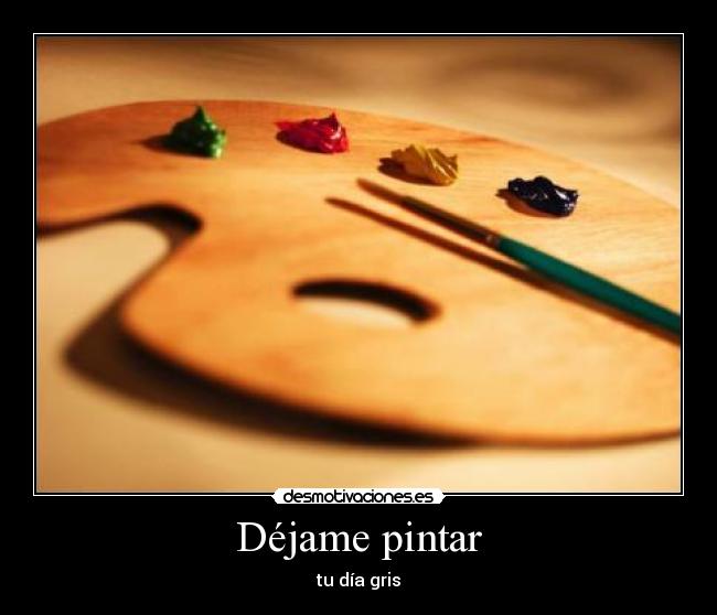 Déjame pintar -