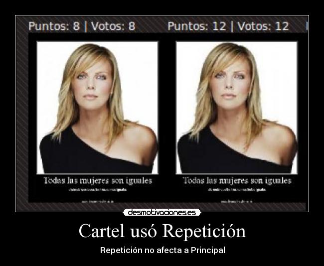 carteles cartel uso repeticion desmotivaciones