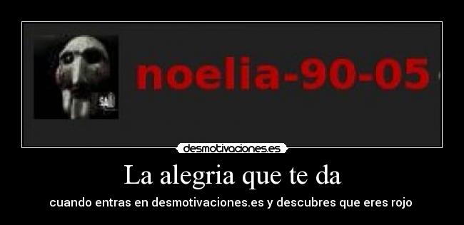 La alegria que te da - 