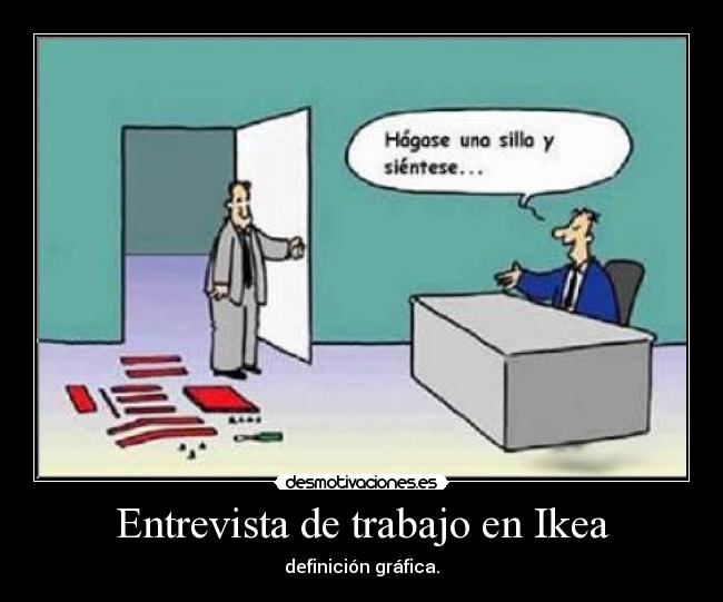 Entrevista de trabajo en Ikea -