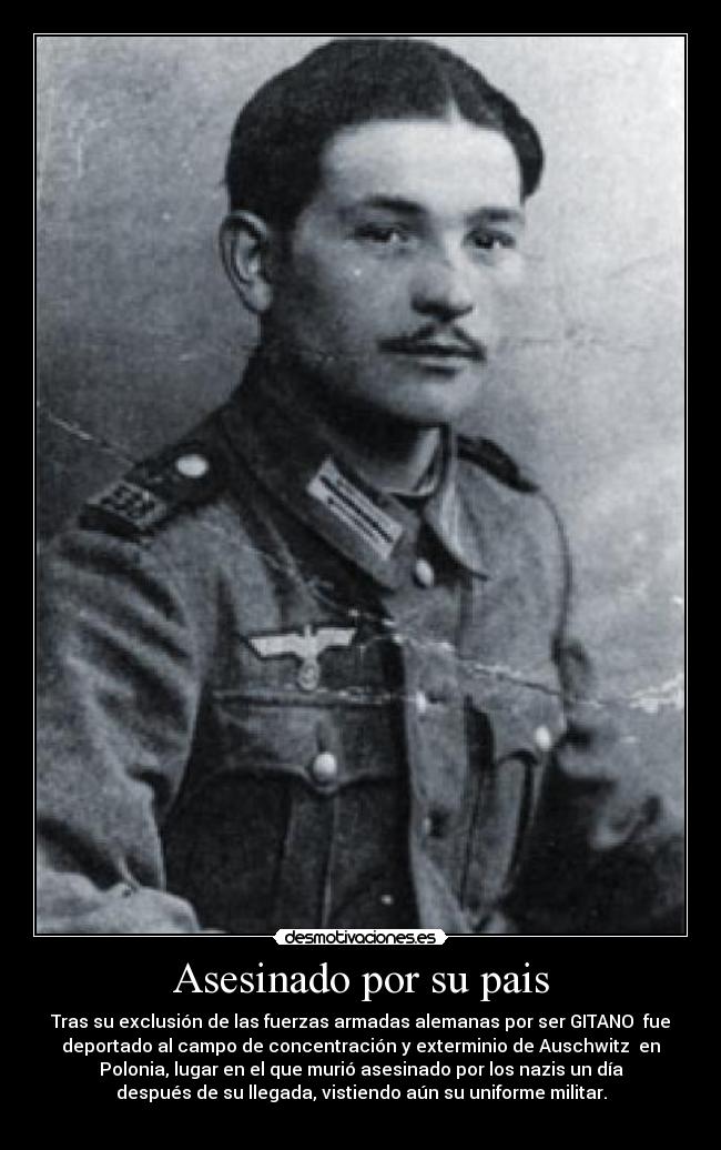 carteles gitanos gitana gitano holocausto nazis ninos asesinato asesinos alemania desmotivaciones