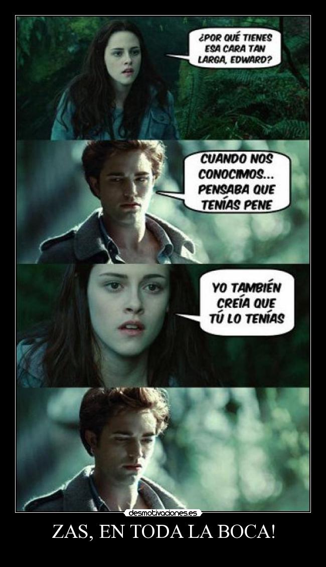 ZAS, EN TODA LA BOCA! -