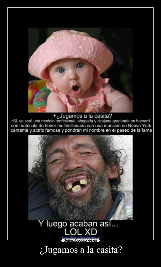 ¿Jugamos a la casita? -