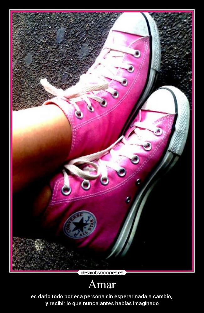 Amar - es darlo todo por esa persona sin esperar nada a cambio, 
y recibir lo que nunca antes habías imaginado♥