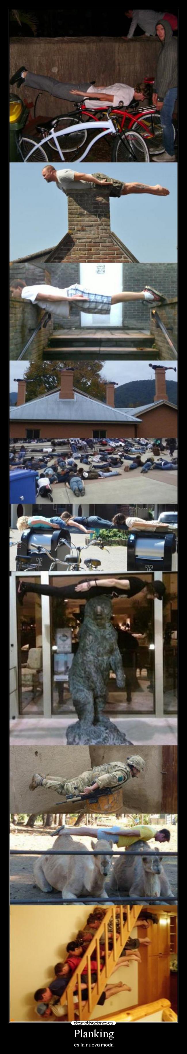 Planking - es la nueva moda