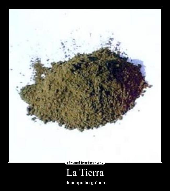 La Tierra - descripción gráfica