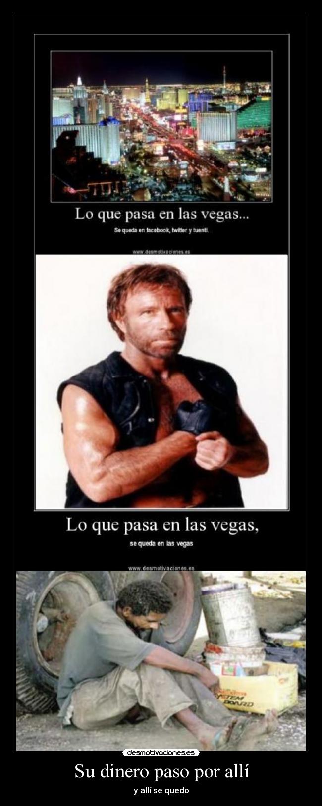 Su dinero paso por allí - 