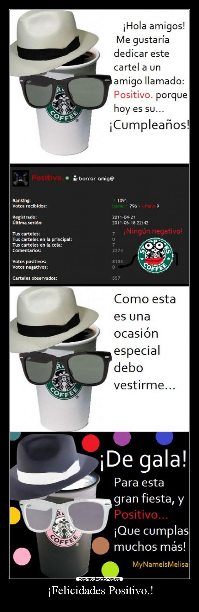 ¡Felicidades Positivo.! -