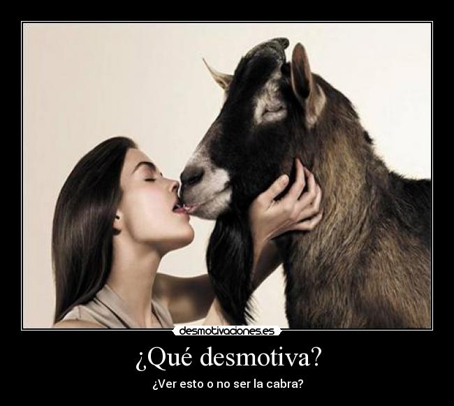 ¿Qué desmotiva? - 