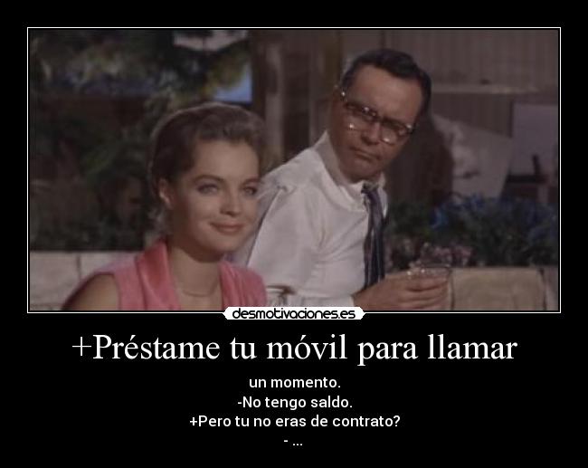 +Préstame tu móvil para llamar -