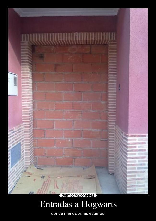 Entradas a Hogwarts -