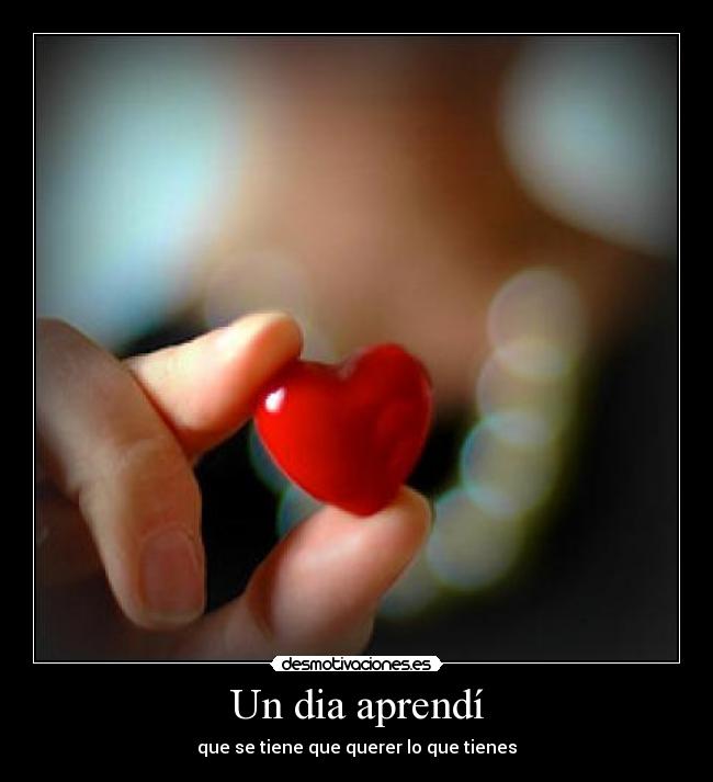 Un dia aprendí - 