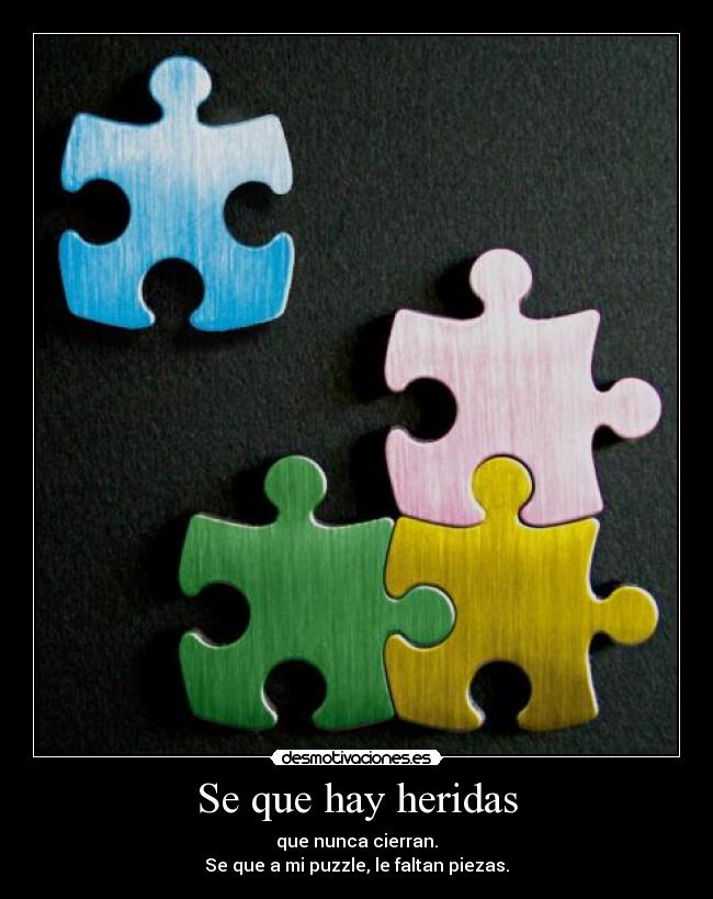 carteles puzzle desmotivaciones