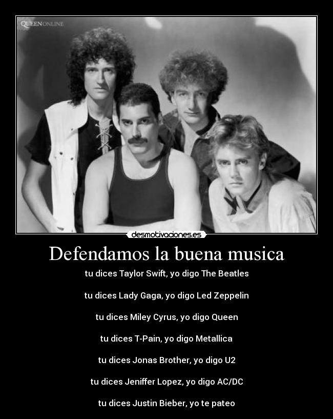 carteles musica defendamos buena musica desmotivaciones