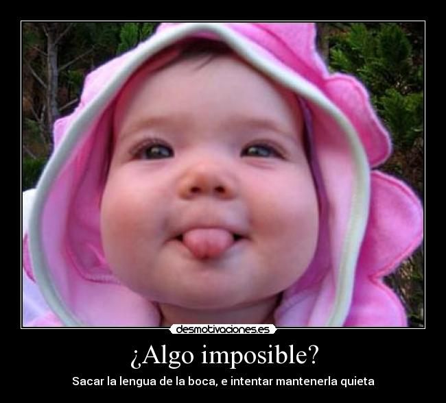 ¿Algo imposible? - 