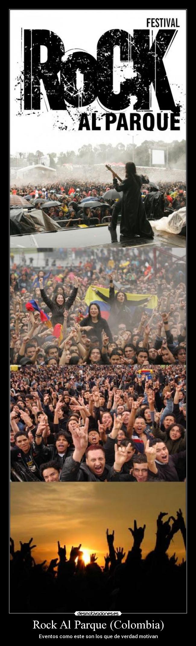 Rock Al Parque (Colombia) - Eventos como este son los que de verdad motivan