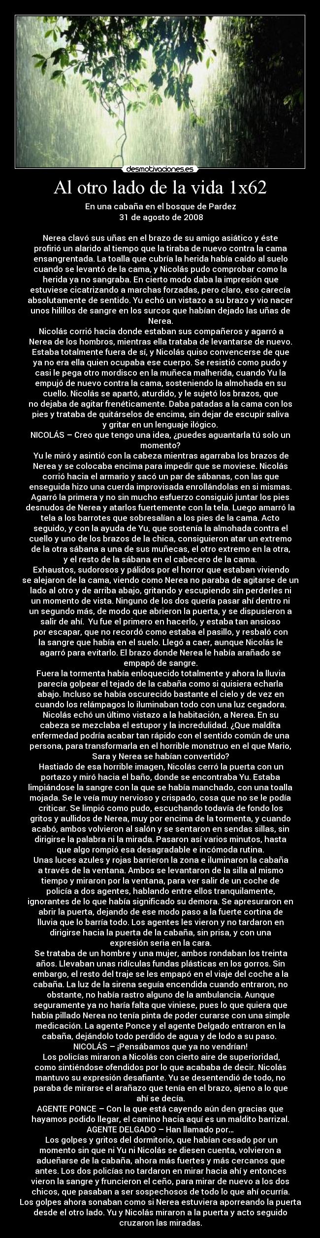 carteles vida otro lado vida desmotivaciones